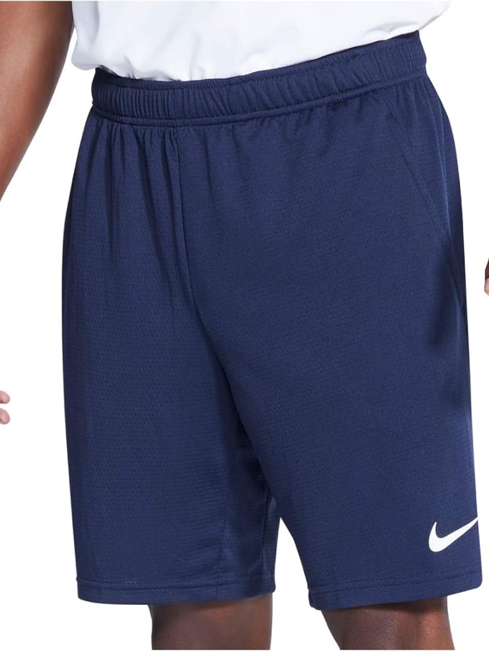 NIKE DRI-Fit Navy Sport Shorts Standard Fit Size XL